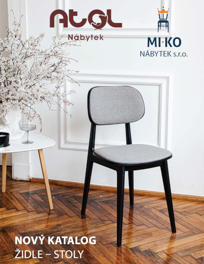 Katalog jídelních stolů a židlí MIKO 2025-2026