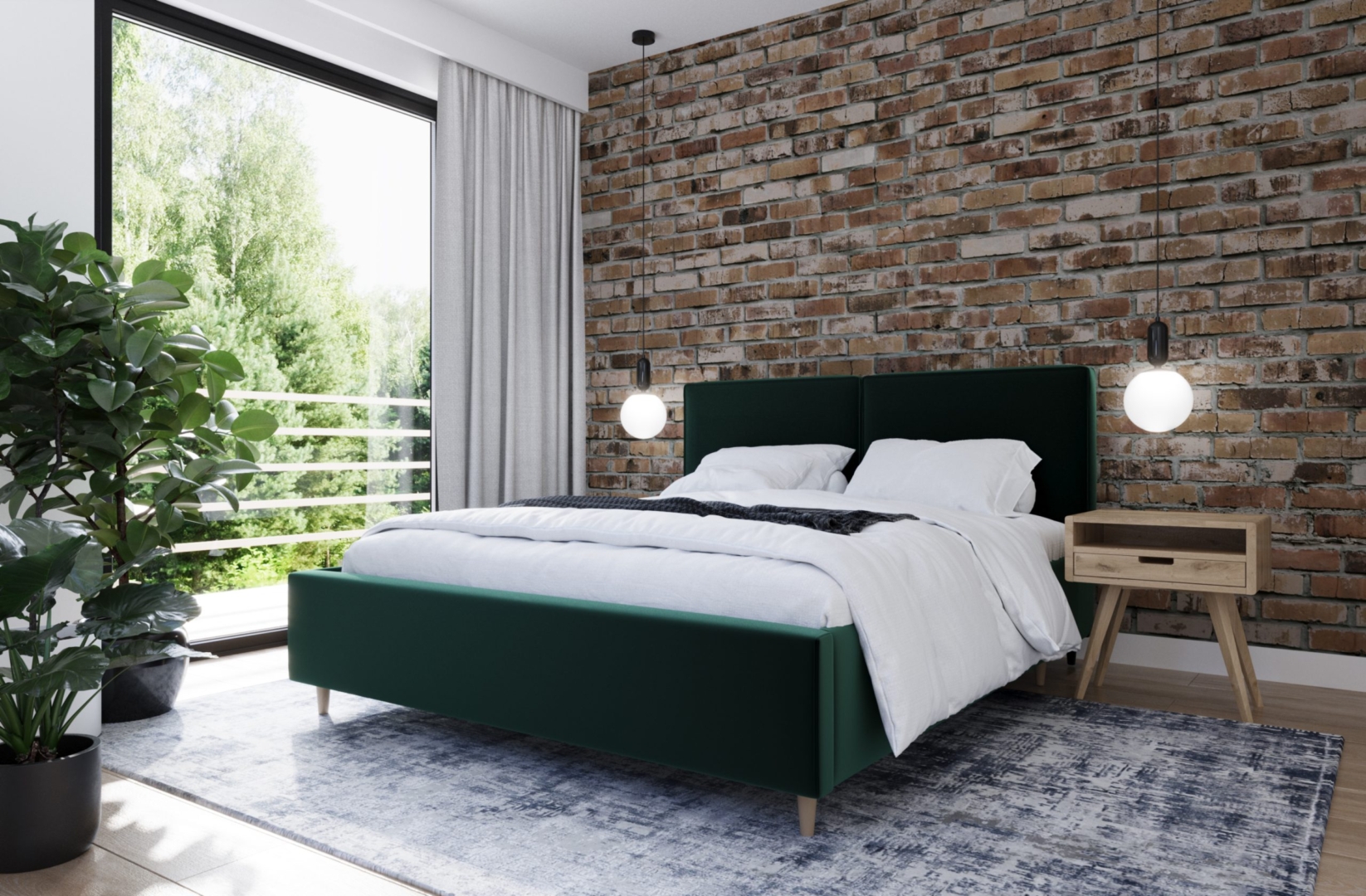 PARIZ – čalouněná postel LC Partners
