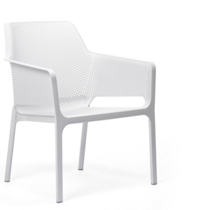 NET RELAX – plastové křesílko Stima NET RELAX polypropylen fg bianco