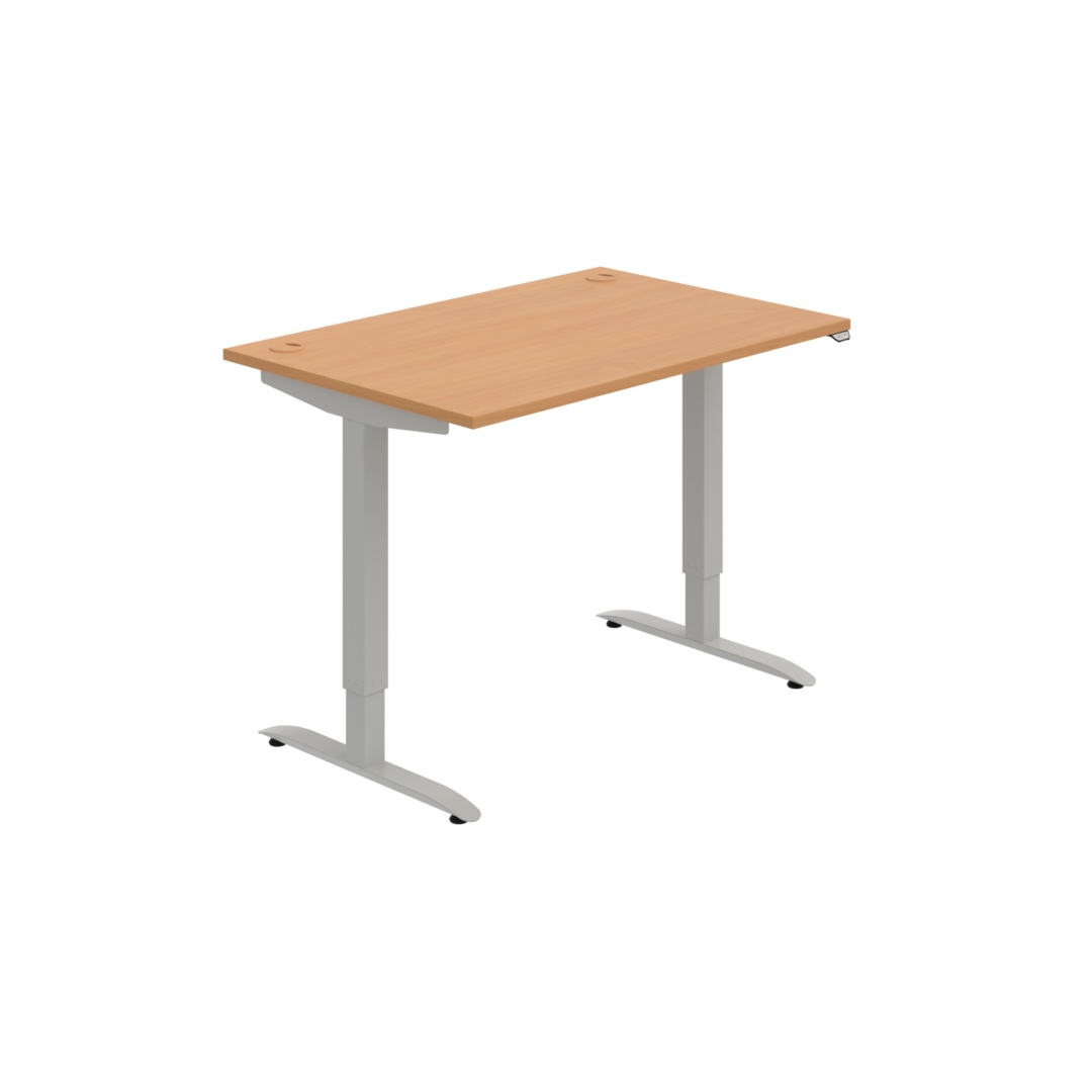 MS 2 1200 – výškově stavitelný stůl 120 × 80 cm, standardní ovladač Hobis MS 2 1200 – výškově stavitelný stůl 120 × 80 cm, standardní ovladač Hobis