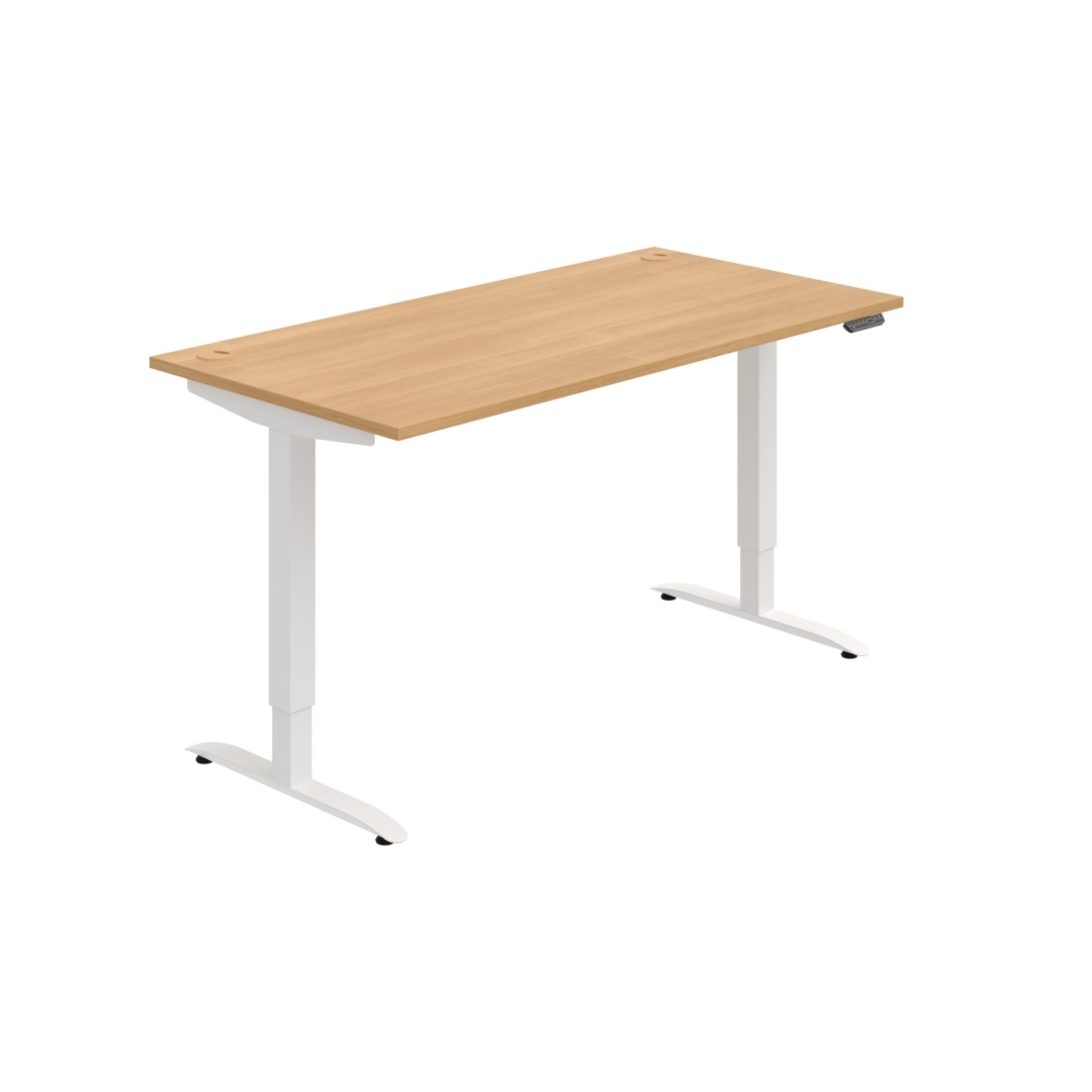 MS 2M 1600 – výškově stavitelný stůl 160 × 80 cm, paměťový ovladač Hobis MS 2M 1600 – výškově stavitelný stůl 160 × 80 cm, paměťový ovladač Hobis