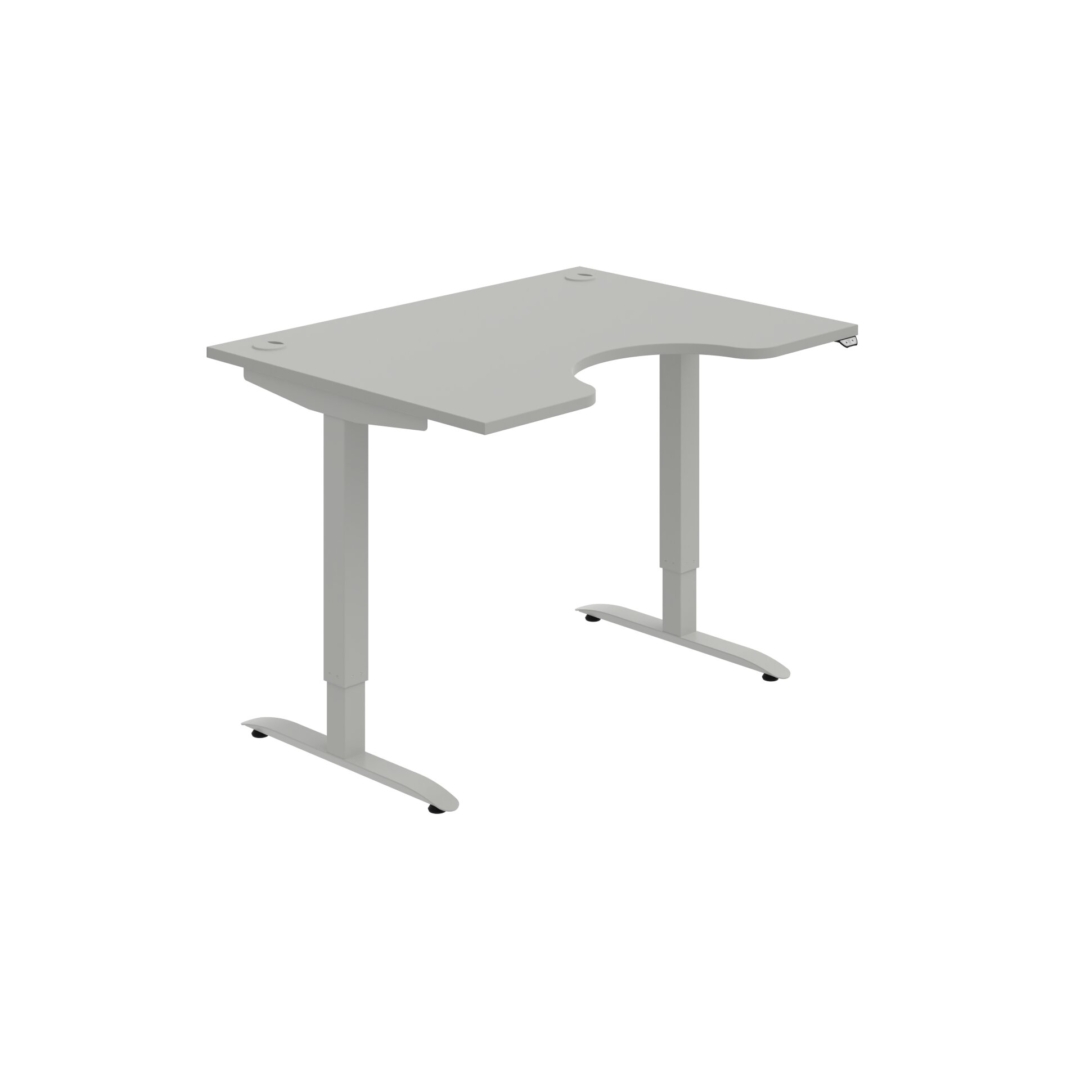MSE 2 1200 – výškově stavitelný stůl 120 × 90 cm, standardní ovladač Hobis