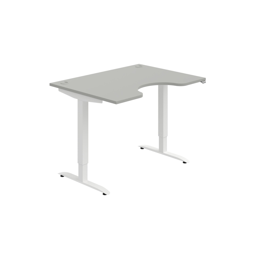 MSE 2 1200 – výškově stavitelný stůl 120 × 90 cm, standardní ovladač Hobis