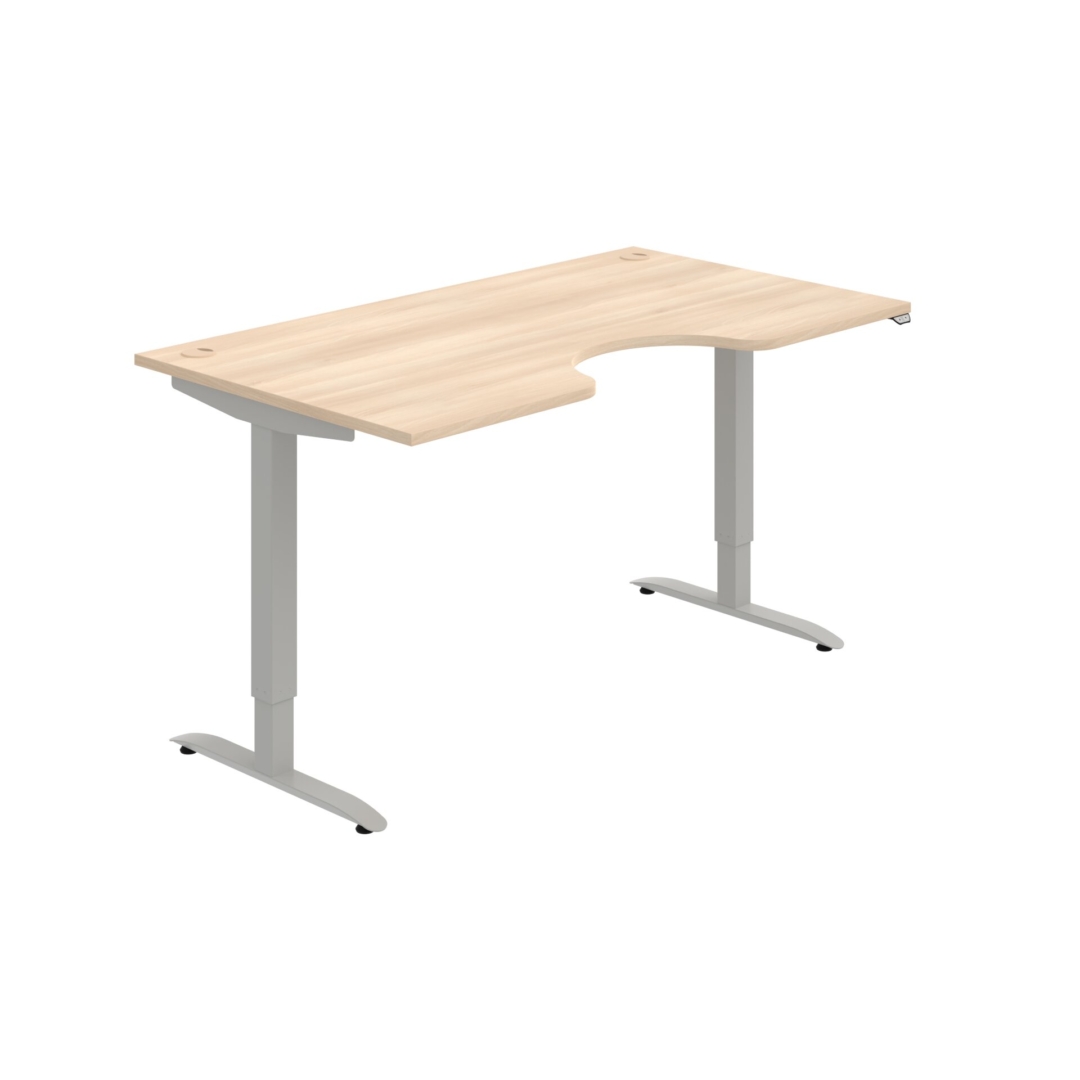 MSE 2 1600 – výškově stavitelný stůl 160 × 90 cm, standardní ovladač Hobis
