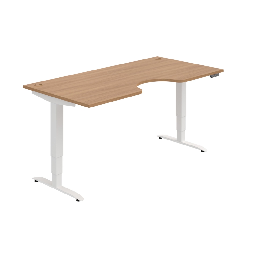 MSE 3M 1800 – výškově stavitelný stůl 180 × 90 cm, paměťový ovladač Hobis