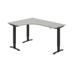 MST 2 60 P – rohový výškově stavitelný stůl 160 × 120 cm, standardní ovladač Hobis MST 2 60 P – rohový výškově stavitelný stůl 160 × 120 cm, standardní ovladač Hobis