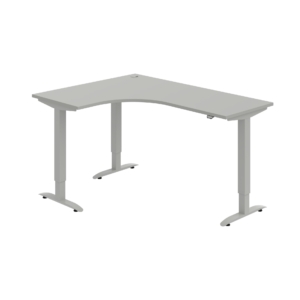 MST 2 60 P – rohový výškově stavitelný stůl 160 × 120 cm, standardní ovladač Hobis MST 2 60 P – rohový výškově stavitelný stůl 160 × 120 cm, standardní ovladač Hobis