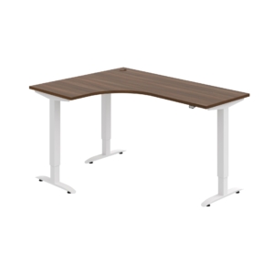 MST 2 60 P – rohový výškově stavitelný stůl 160 × 120 cm, standardní ovladač Hobis MST 2 60 P – rohový výškově stavitelný stůl 160 × 120 cm, standardní ovladač Hobis