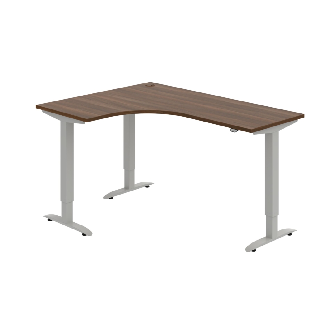 MST 2 60 P – rohový výškově stavitelný stůl 160 × 120 cm, standardní ovladač Hobis MST 2 60 P – rohový výškově stavitelný stůl 160 × 120 cm, standardní ovladač Hobis