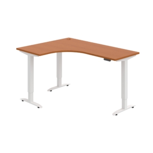 MST 2M 60 P – rohový výškově stavitelný stůl 160 × 120 cm, paměťový ovladač Hobis MST 2M 60 P – rohový výškově stavitelný stůl 160 × 120 cm, paměťový ovladač Hobis