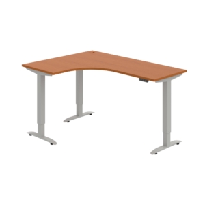 MST 2M 60 P – rohový výškově stavitelný stůl 160 × 120 cm, paměťový ovladač Hobis MST 2M 60 P – rohový výškově stavitelný stůl 160 × 120 cm, paměťový ovladač Hobis