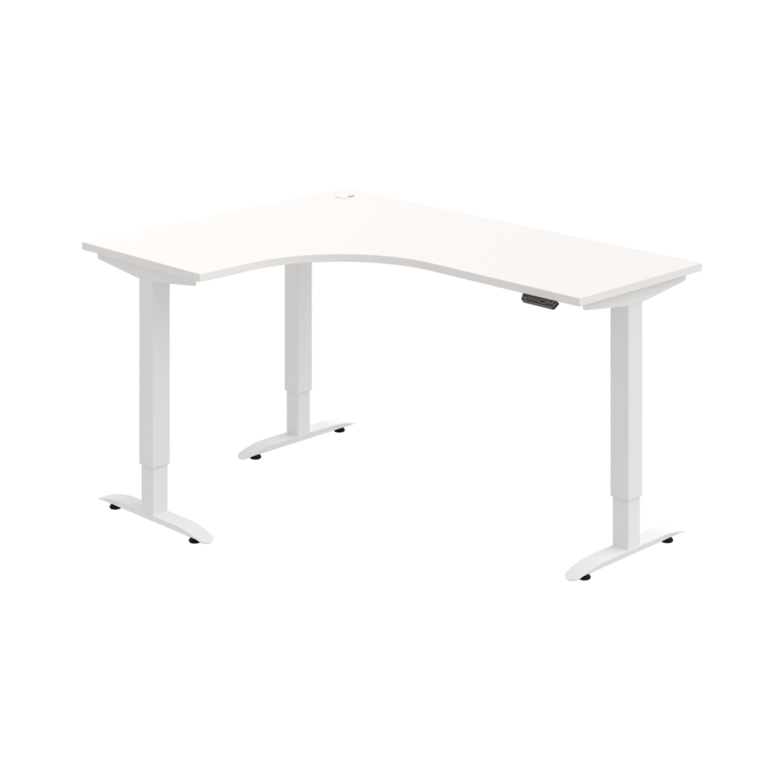 MST 2M 60 P – rohový výškově stavitelný stůl 160 × 120 cm, paměťový ovladač Hobis MST 2M 60 P – rohový výškově stavitelný stůl 160 × 120 cm, paměťový ovladač Hobis