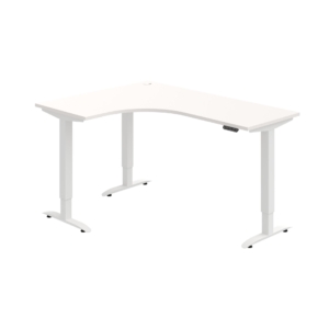 MST 2M 60 P – rohový výškově stavitelný stůl 160 × 120 cm, paměťový ovladač Hobis MST 2M 60 P – rohový výškově stavitelný stůl 160 × 120 cm, paměťový ovladač Hobis