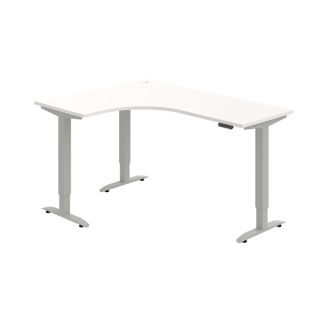 MST 2M 60 P – rohový výškově stavitelný stůl 160 × 120 cm, paměťový ovladač Hobis MST 2M 60 P – rohový výškově stavitelný stůl 160 × 120 cm, paměťový ovladač Hobis