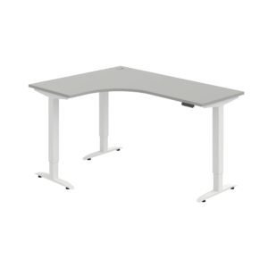 MST 2M 60 P – rohový výškově stavitelný stůl 160 × 120 cm, paměťový ovladač Hobis MST 2M 60 P – rohový výškově stavitelný stůl 160 × 120 cm, paměťový ovladač Hobis