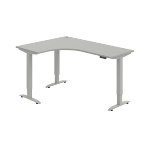 MST 2M 60 P – rohový výškově stavitelný stůl 160 × 120 cm, paměťový ovladač Hobis MST 2M 60 P – rohový výškově stavitelný stůl 160 × 120 cm, paměťový ovladač Hobis
