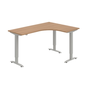 MST 2 60 L – rohový výškově stavitelný stůl 160 × 120 cm, standardní ovladač Hobis MST 2 60 L – rohový výškově stavitelný stůl 160 × 120 cm, standardní ovladač Hobis