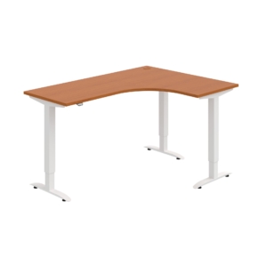 MST 2 60 L – rohový výškově stavitelný stůl 160 × 120 cm, standardní ovladač Hobis MST 2 60 L – rohový výškově stavitelný stůl 160 × 120 cm, standardní ovladač Hobis