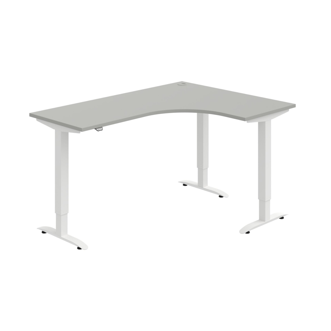 MST 2 60 L – rohový výškově stavitelný stůl 160 × 120 cm, standardní ovladač Hobis MST 2 60 L – rohový výškově stavitelný stůl 160 × 120 cm, standardní ovladač Hobis