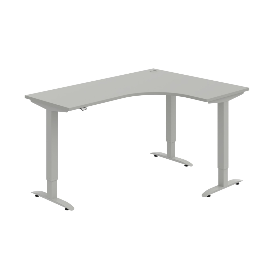 MST 2 60 L – rohový výškově stavitelný stůl 160 × 120 cm, standardní ovladač Hobis MST 2 60 L – rohový výškově stavitelný stůl 160 × 120 cm, standardní ovladač Hobis