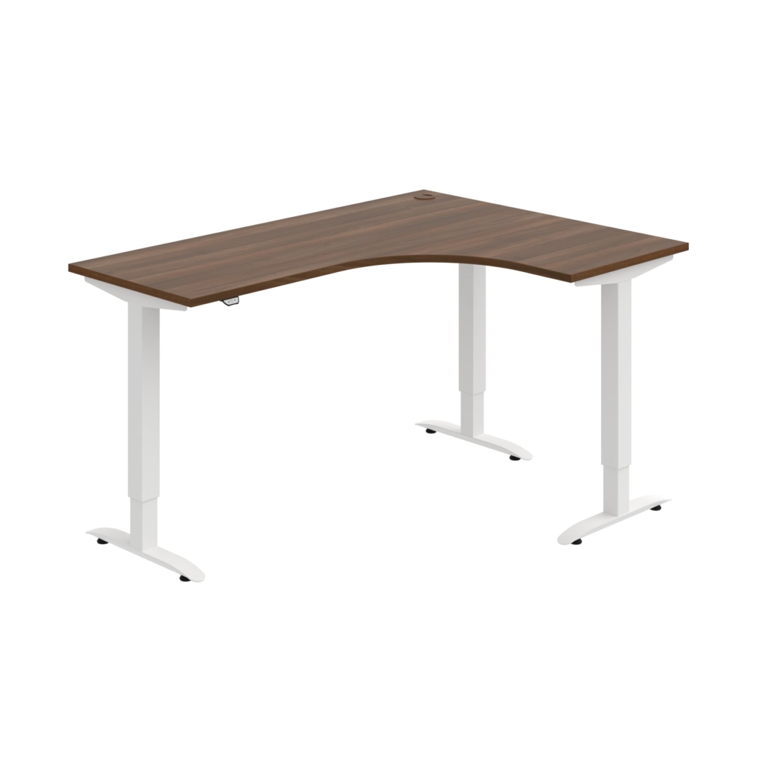 MST 2 60 L – rohový výškově stavitelný stůl 160 × 120 cm, standardní ovladač Hobis MST 2 60 L – rohový výškově stavitelný stůl 160 × 120 cm, standardní ovladač Hobis