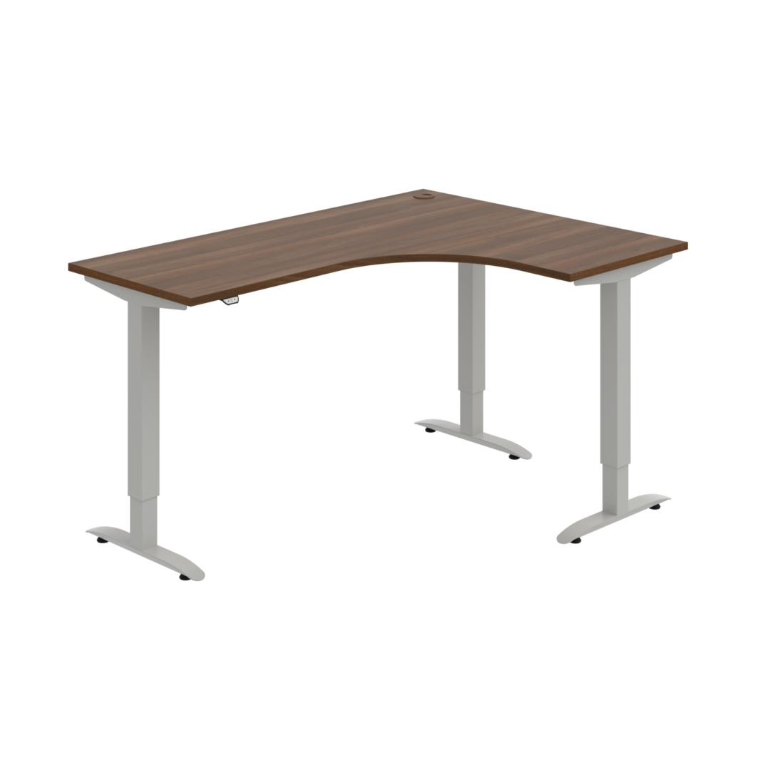 MST 2 60 L – rohový výškově stavitelný stůl 160 × 120 cm, standardní ovladač Hobis MST 2 60 L – rohový výškově stavitelný stůl 160 × 120 cm, standardní ovladač Hobis