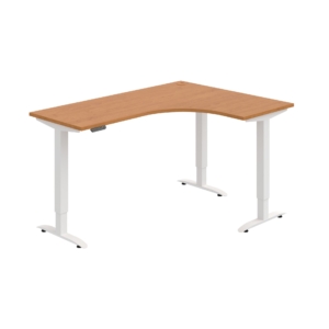 MST 2M 60 L – rohový výškově stavitelný stůl 160 × 120 cm, paměťový ovladač Hobis MST 2M 60 L – rohový výškově stavitelný stůl 160 × 120 cm, paměťový ovladač Hobis