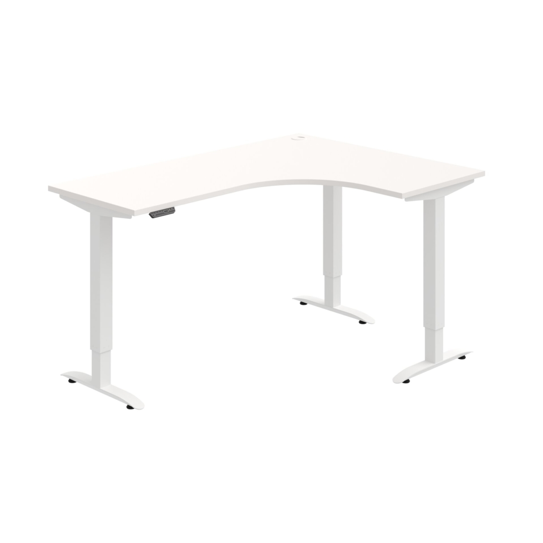 MST 2M 60 L – rohový výškově stavitelný stůl 160 × 120 cm, paměťový ovladač Hobis MST 2M 60 L – rohový výškově stavitelný stůl 160 × 120 cm, paměťový ovladač Hobis