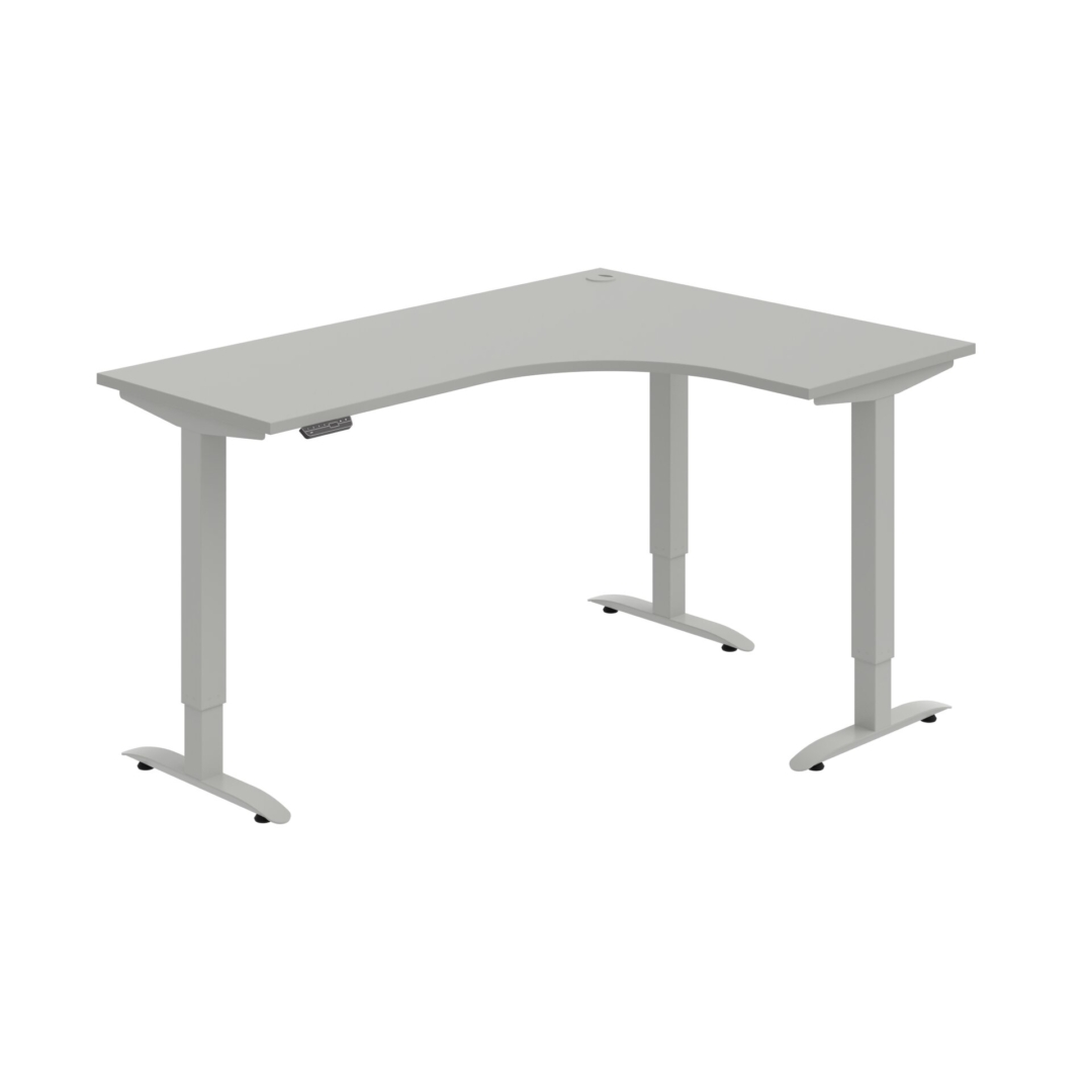MST 2M 60 L – rohový výškově stavitelný stůl 160 × 120 cm, paměťový ovladač Hobis MST 2M 60 L – rohový výškově stavitelný stůl 160 × 120 cm, paměťový ovladač Hobis