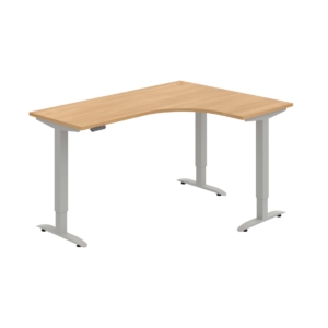 MST 2M 60 L – rohový výškově stavitelný stůl 160 × 120 cm, paměťový ovladač Hobis MST 2M 60 L – rohový výškově stavitelný stůl 160 × 120 cm, paměťový ovladač Hobis