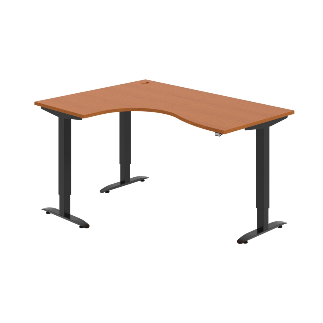 MST 2 2005 P – rohový výškově stavitelný stůl 160 × 120 cm, standardní ovladač Hobis MST 2 2005 P – rohový výškově stavitelný stůl 160 × 120 cm, standardní ovladač Hobis