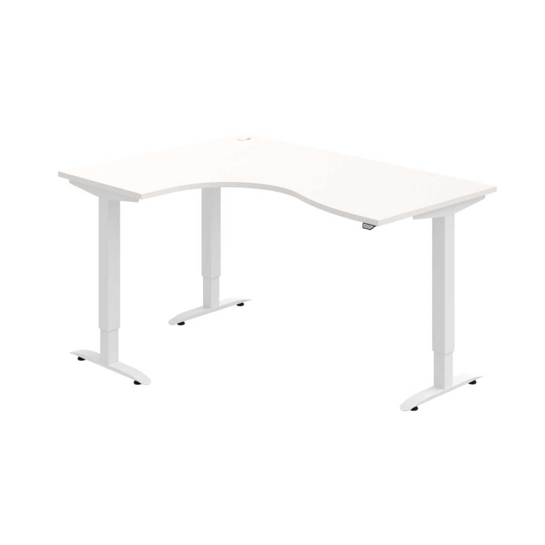 MST 2 2005 P – rohový výškově stavitelný stůl 160 × 120 cm, standardní ovladač Hobis MST 2 2005 P – rohový výškově stavitelný stůl 160 × 120 cm, standardní ovladač Hobis