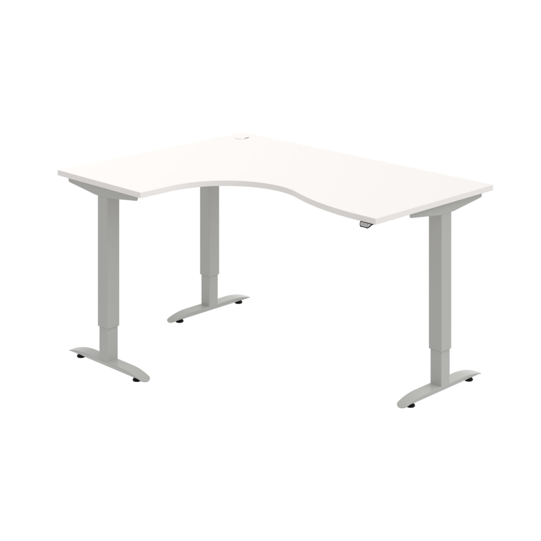 MST 2 2005 P – rohový výškově stavitelný stůl 160 × 120 cm, standardní ovladač Hobis MST 2 2005 P – rohový výškově stavitelný stůl 160 × 120 cm, standardní ovladač Hobis
