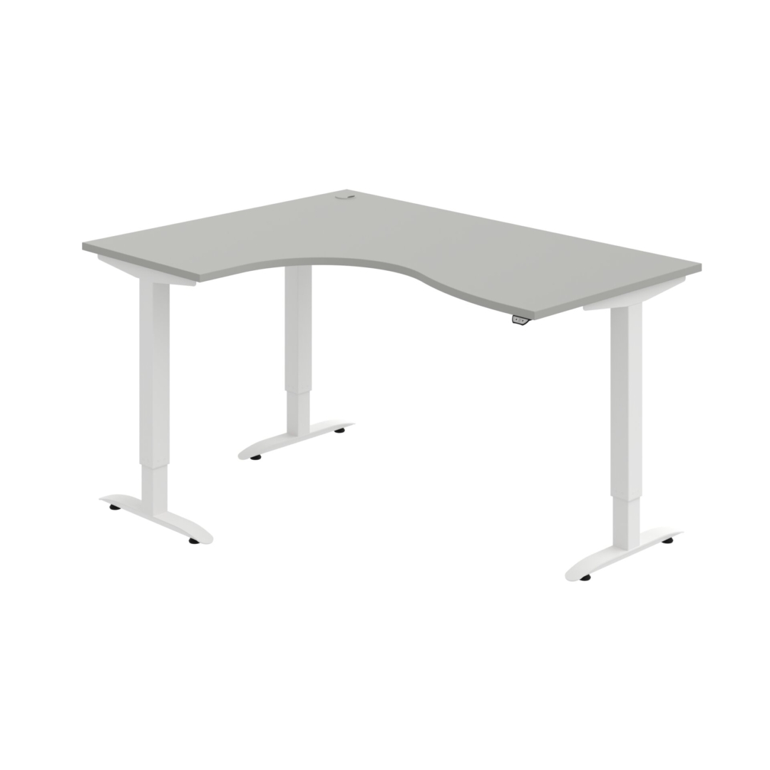 MST 2 2005 P – rohový výškově stavitelný stůl 160 × 120 cm, standardní ovladač Hobis MST 2 2005 P – rohový výškově stavitelný stůl 160 × 120 cm, standardní ovladač Hobis
