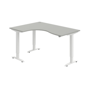 MST 2 2005 P – rohový výškově stavitelný stůl 160 × 120 cm, standardní ovladač Hobis MST 2 2005 P – rohový výškově stavitelný stůl 160 × 120 cm, standardní ovladač Hobis