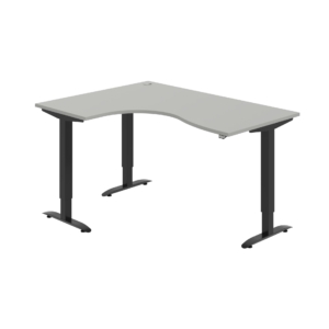 MST 2 2005 P – rohový výškově stavitelný stůl 160 × 120 cm, standardní ovladač Hobis MST 2 2005 P – rohový výškově stavitelný stůl 160 × 120 cm, standardní ovladač Hobis