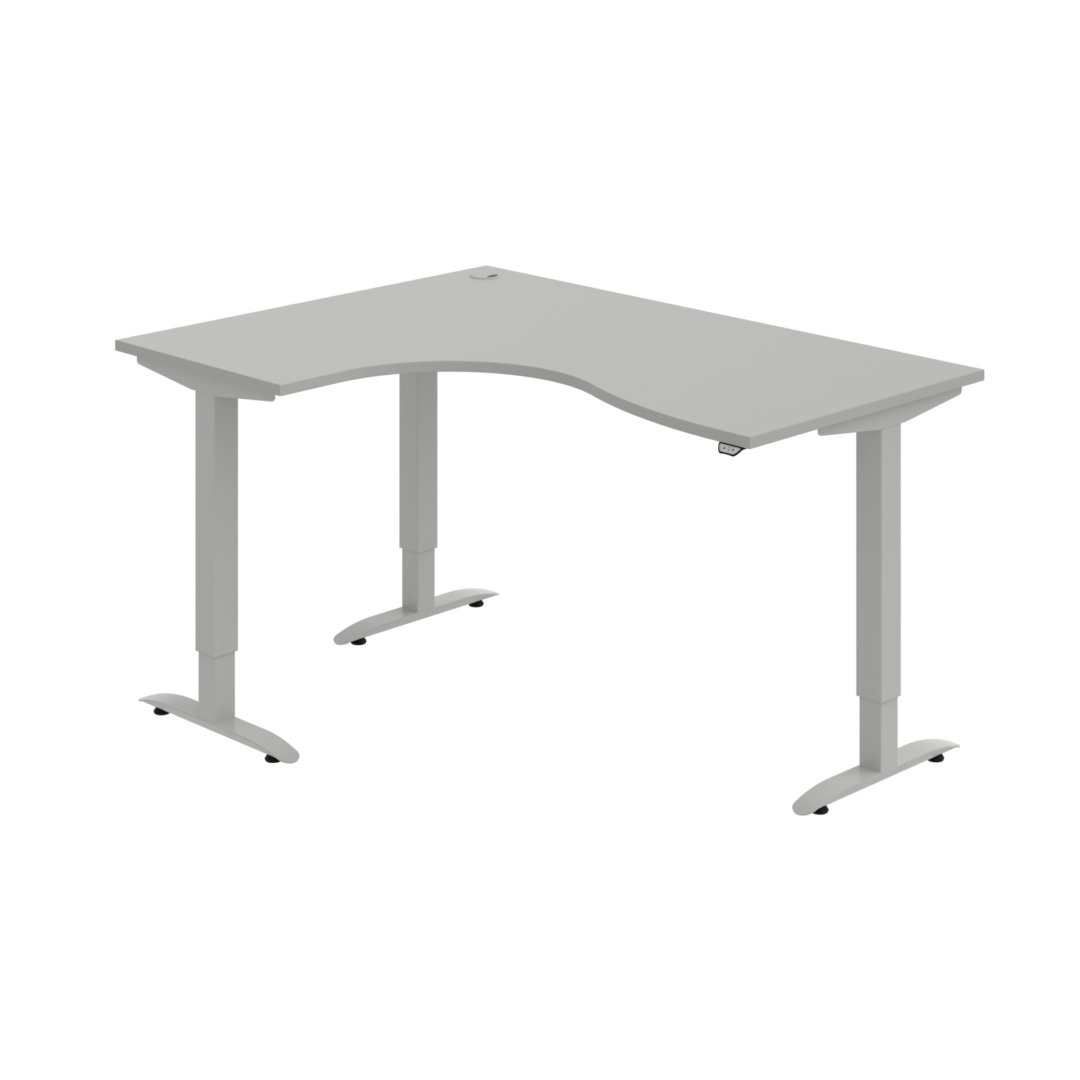 MST 2 2005 P – rohový výškově stavitelný stůl 160 × 120 cm, standardní ovladač Hobis MST 2 2005 P – rohový výškově stavitelný stůl 160 × 120 cm, standardní ovladač Hobis