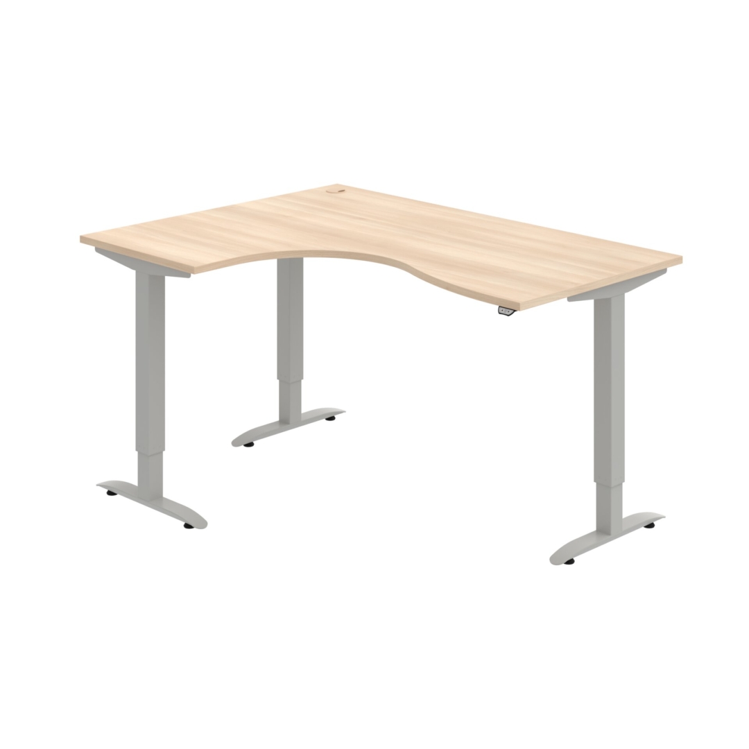MST 2 2005 P – rohový výškově stavitelný stůl 160 × 120 cm, standardní ovladač Hobis MST 2 2005 P – rohový výškově stavitelný stůl 160 × 120 cm, standardní ovladač Hobis