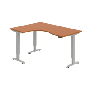 MST 2M 2005 P – rohový výškově stavitelný stůl 160 × 120 cm, paměťový ovladač Hobis MST 2M 2005 P – rohový výškově stavitelný stůl 160 × 120 cm, paměťový ovladač Hobis