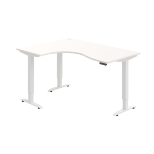 MST 2M 2005 P – rohový výškově stavitelný stůl 160 × 120 cm, paměťový ovladač Hobis MST 2M 2005 P – rohový výškově stavitelný stůl 160 × 120 cm, paměťový ovladač Hobis