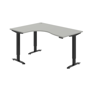 MST 2M 2005 P – rohový výškově stavitelný stůl 160 × 120 cm, paměťový ovladač Hobis MST 2M 2005 P – rohový výškově stavitelný stůl 160 × 120 cm, paměťový ovladač Hobis