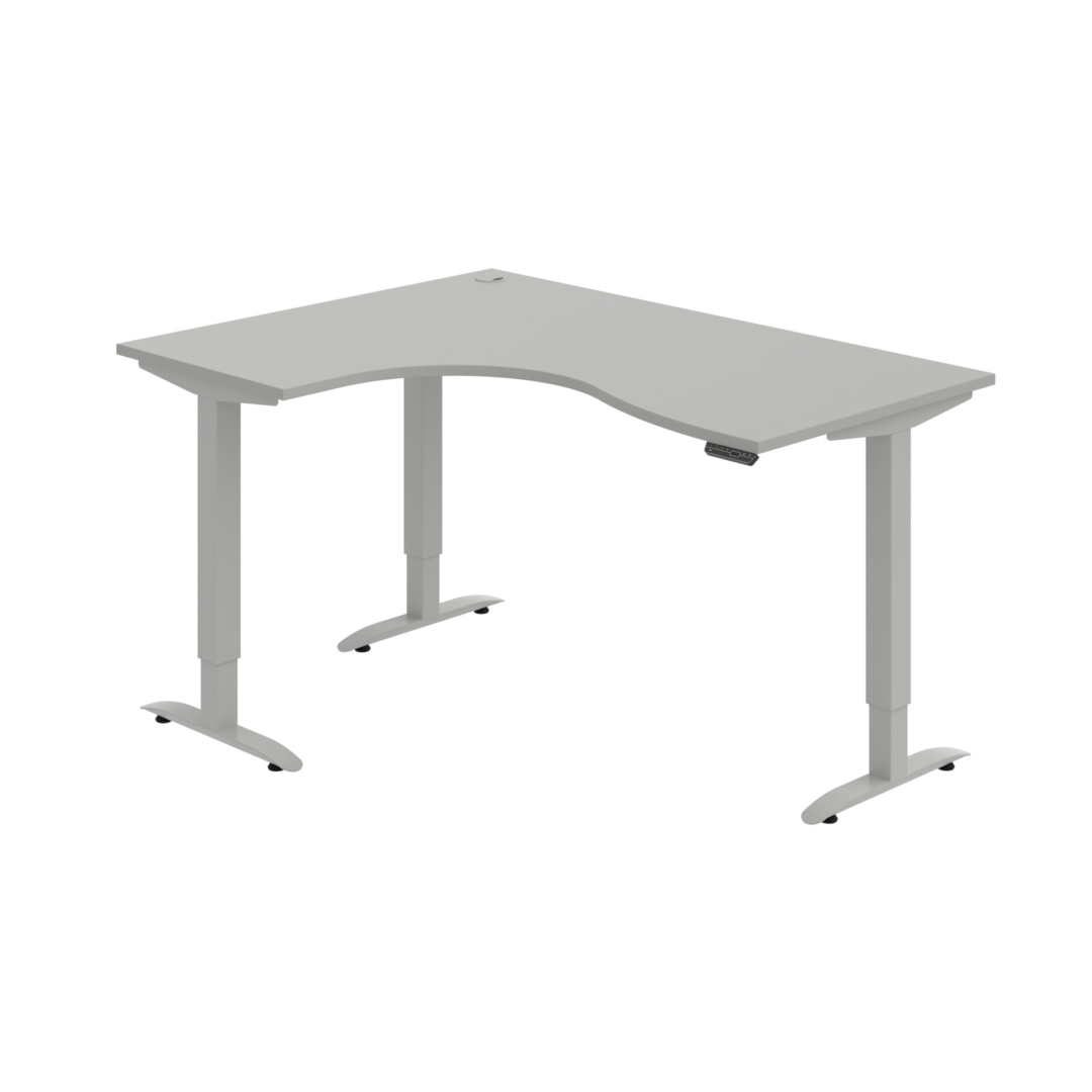 MST 2M 2005 P – rohový výškově stavitelný stůl 160 × 120 cm, paměťový ovladač Hobis MST 2M 2005 P – rohový výškově stavitelný stůl 160 × 120 cm, paměťový ovladač Hobis