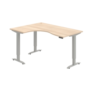 MST 2M 2005 P – rohový výškově stavitelný stůl 160 × 120 cm, paměťový ovladač Hobis MST 2M 2005 P – rohový výškově stavitelný stůl 160 × 120 cm, paměťový ovladač Hobis