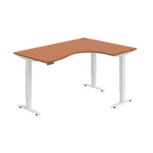 MST 2M 2005 L – rohový výškově stavitelný stůl 160 × 120 cm, paměťový ovladač Hobis MST 2M 2005 L – rohový výškově stavitelný stůl 160 × 120 cm, paměťový ovladač Hobis