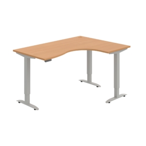 MST 2M 2005 L – rohový výškově stavitelný stůl 160 × 120 cm, paměťový ovladač Hobis MST 2M 2005 L – rohový výškově stavitelný stůl 160 × 120 cm, paměťový ovladač Hobis