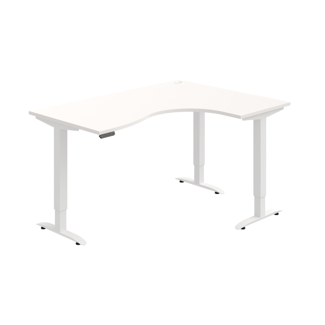 MST 2M 2005 L – rohový výškově stavitelný stůl 160 × 120 cm, paměťový ovladač Hobis MST 2M 2005 L – rohový výškově stavitelný stůl 160 × 120 cm, paměťový ovladač Hobis