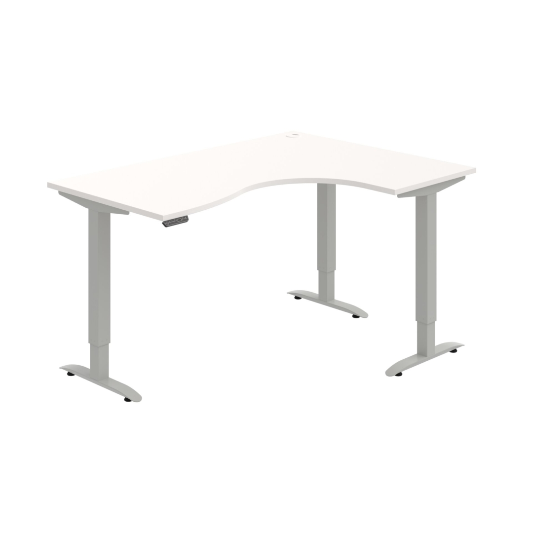 MST 2M 2005 L – rohový výškově stavitelný stůl 160 × 120 cm, paměťový ovladač Hobis MST 2M 2005 L – rohový výškově stavitelný stůl 160 × 120 cm, paměťový ovladač Hobis