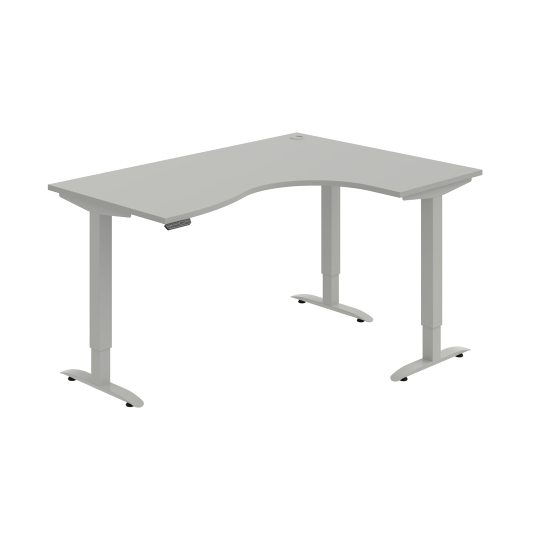 MST 2M 2005 L – rohový výškově stavitelný stůl 160 × 120 cm, paměťový ovladač Hobis MST 2M 2005 L – rohový výškově stavitelný stůl 160 × 120 cm, paměťový ovladač Hobis