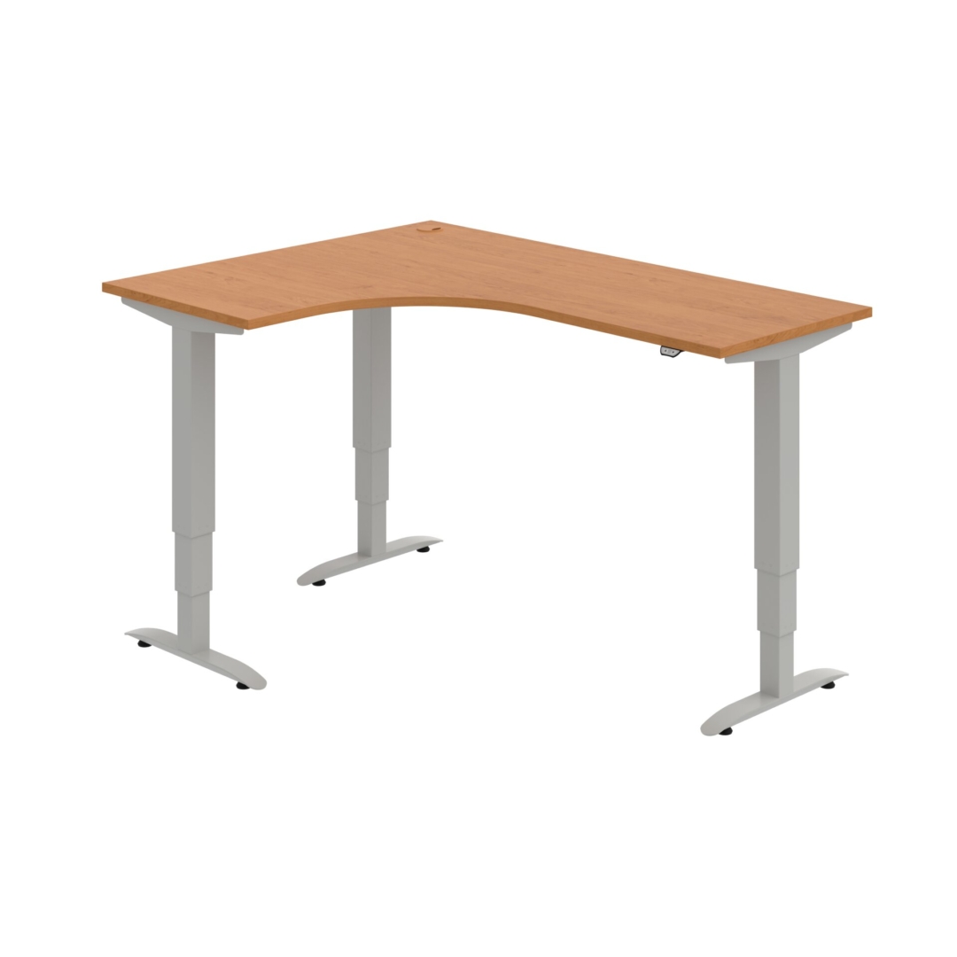 MST 3 60 P – rohový výškově stavitelný stůl 160 × 120 cm, standardní ovladač Hobis MST 3 60 P – rohový výškově stavitelný stůl 160 × 120 cm, standardní ovladač Hobis