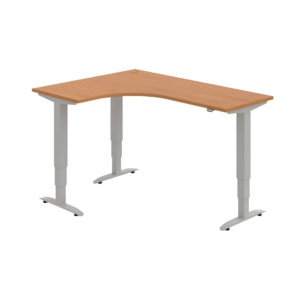 MST 3 60 P – rohový výškově stavitelný stůl 160 × 120 cm, standardní ovladač Hobis MST 3 60 P – rohový výškově stavitelný stůl 160 × 120 cm, standardní ovladač Hobis